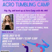 Acro Tumbling Camp
