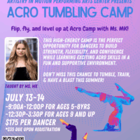 Acro Tumbling Camp